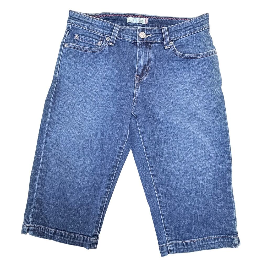 Levi's 515 Capri Denim Jean Shorts size 6